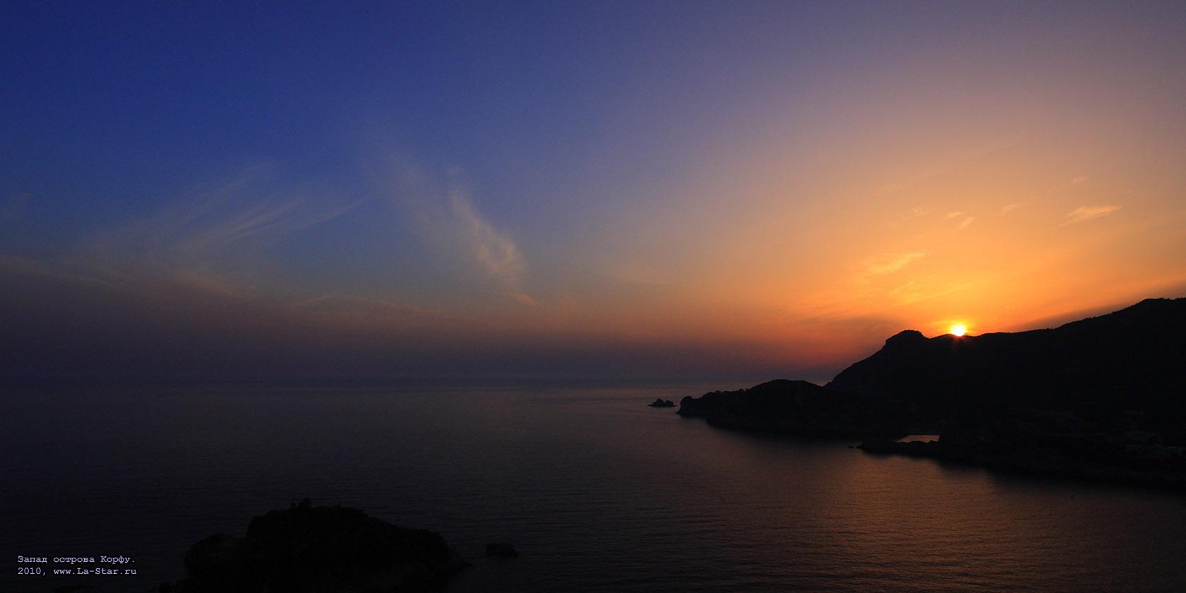 ����� ������� �����. 2010. :: West of Corfy island. 2010.