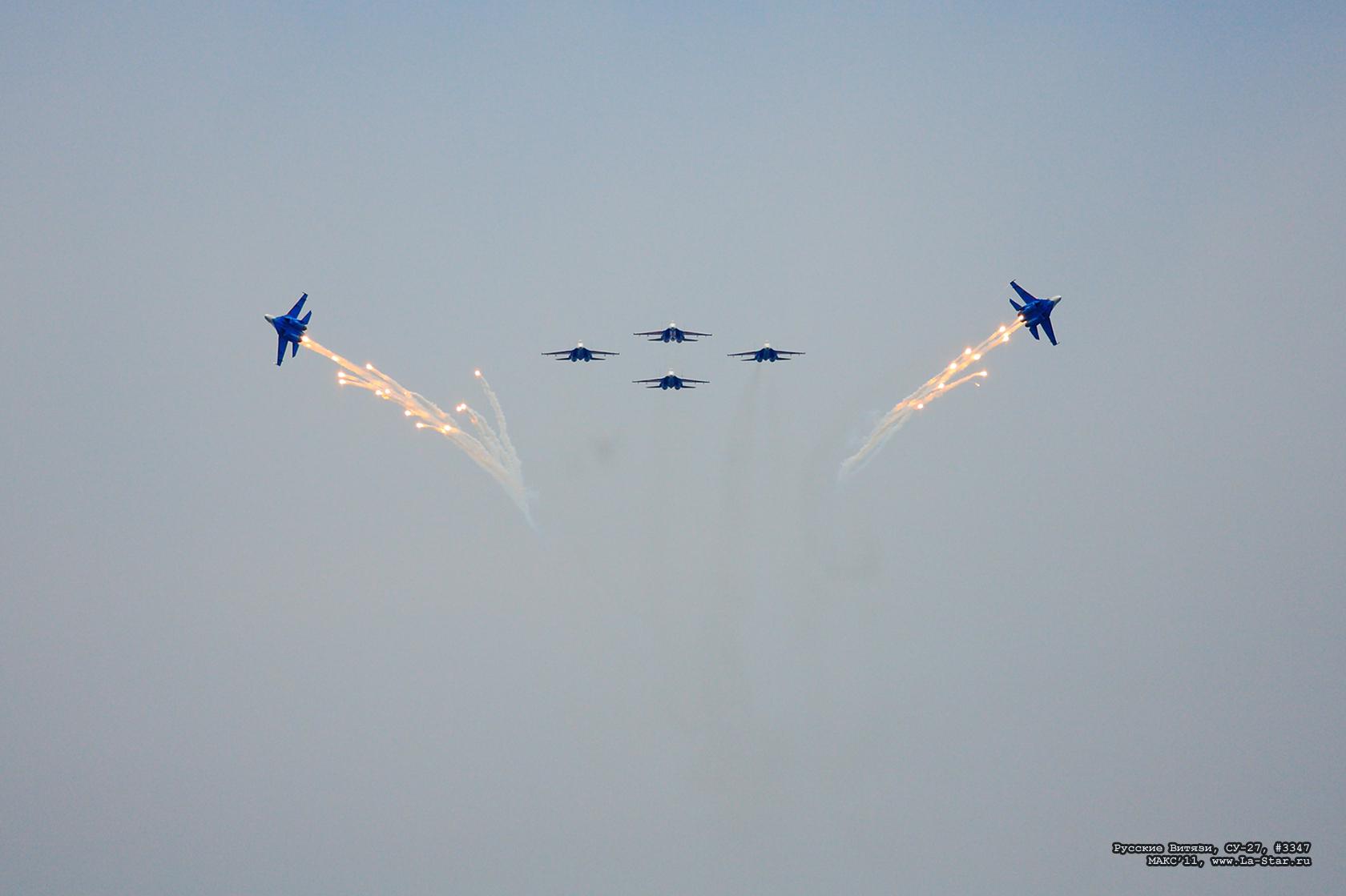 ������� ������, ��-27, #3347 :: Russian Knights, SU-27, #3347