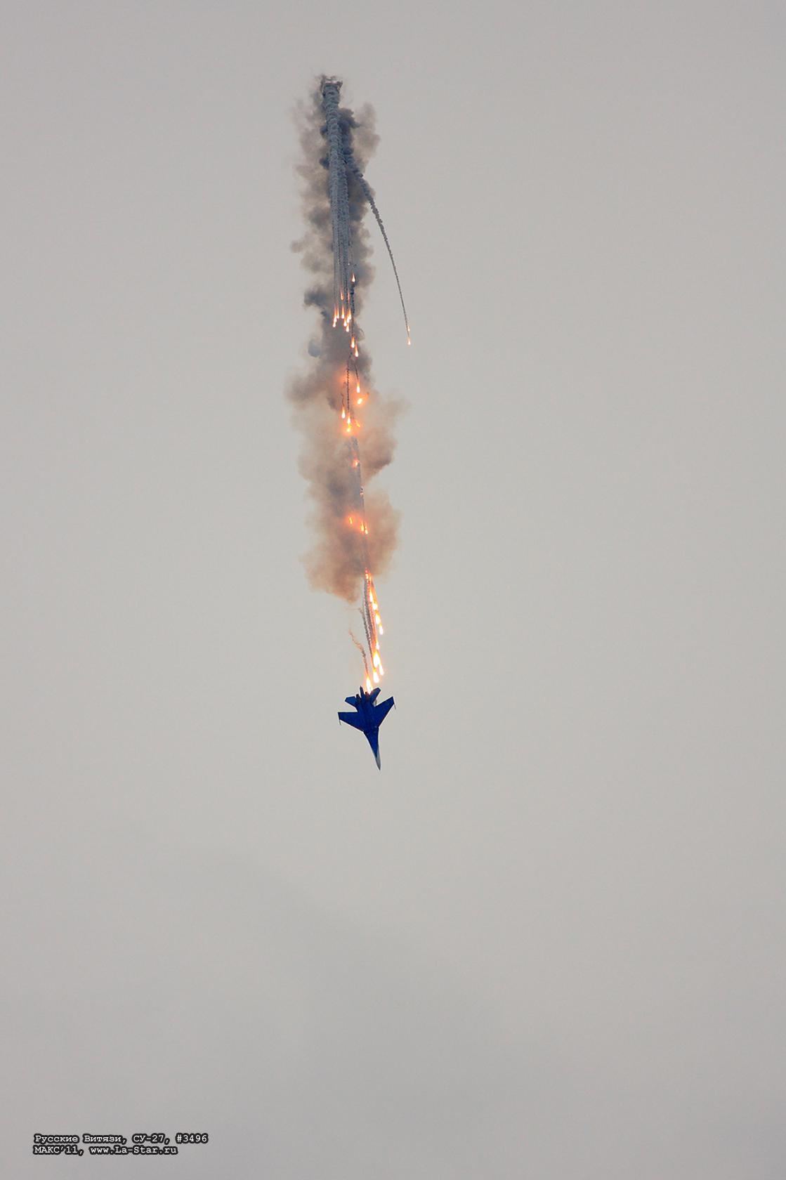 ������� ������, ��-27, #3496 :: Russian Knights, SU-27, #3496