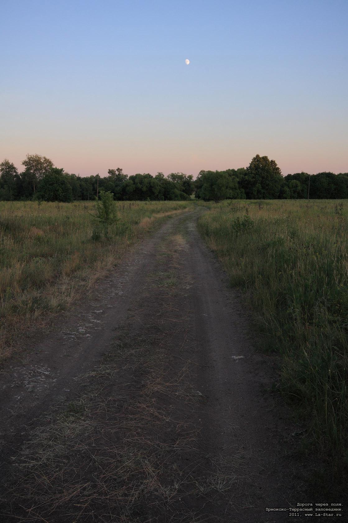 ������ ����� ����. :: Way across a fields.