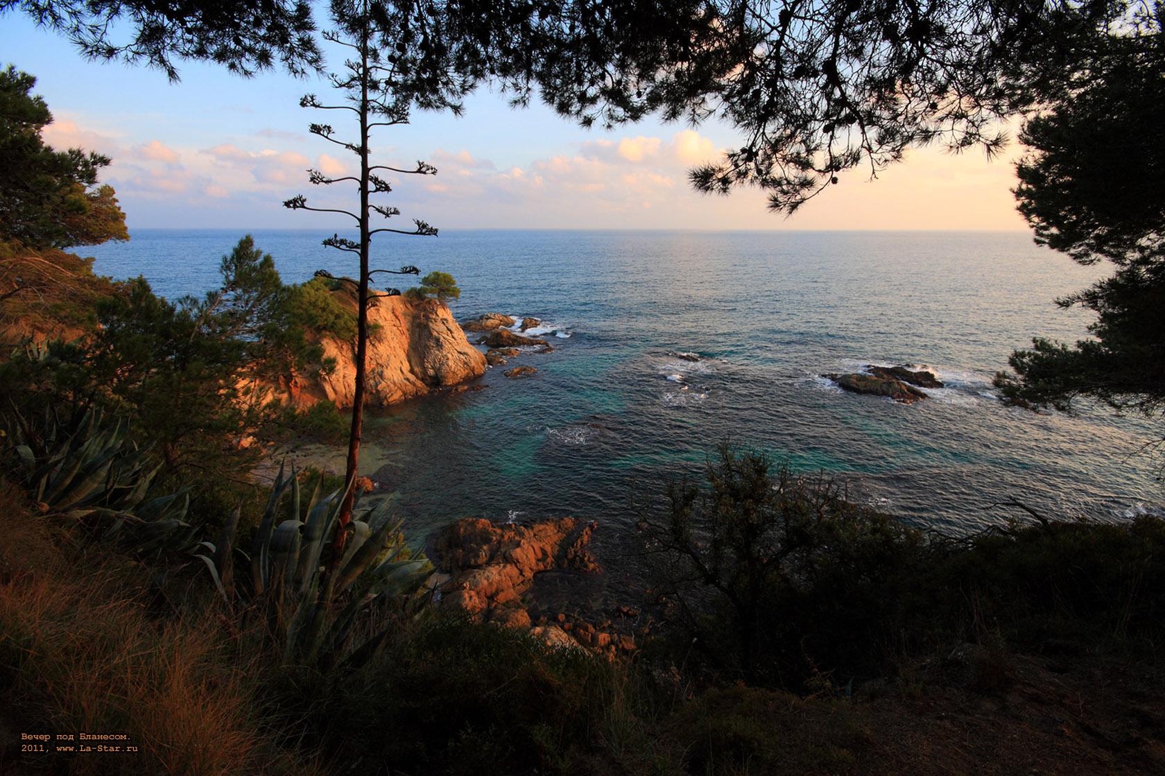 ����� ��� ��������. :: Evening near Blanes.